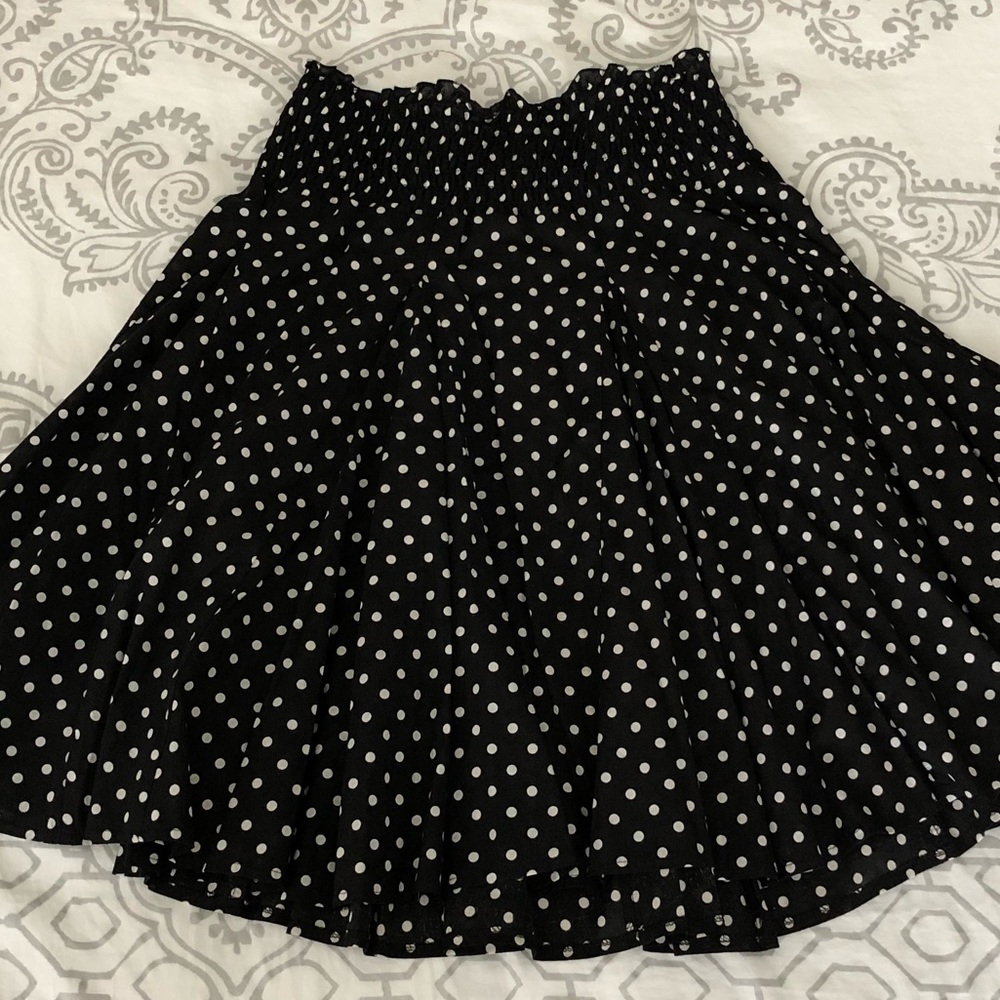 Tracy Evans polka dot skirt